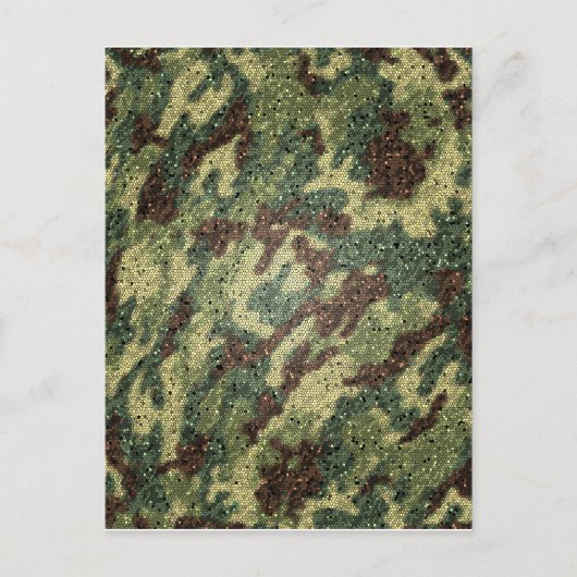 Carte Postale camouflage (Devant)