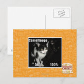 Carte Postale Camouflage (Devant / Derrière)
