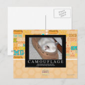 Carte Postale Camouflage (Devant / Derrière)
