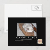 Carte Postale Camouflage (Devant / Derrière)