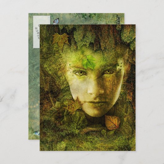 Carte postale Camouflage (Devant / Derrière)