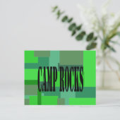 Carte Postale Camouflage Camp Rocks (Debout devant)