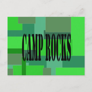 Carte Postale Camouflage Camp Rocks