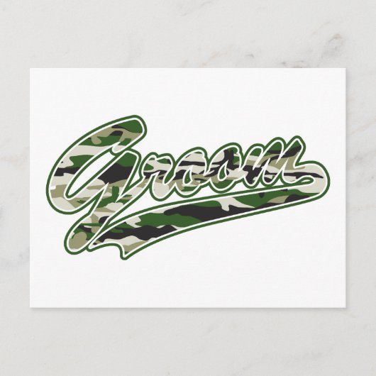 Carte Postale Camouflage de la salle militaire (Devant)