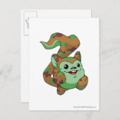 Carte Postale Camouflage de Meerca (Devant / Derrière)