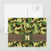 Carte Postale Camouflage des bois (Devant / Derrière)