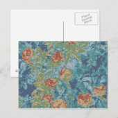Carte Postale Camouflage et fleurs (Devant / Derrière)