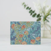 Carte Postale Camouflage et fleurs (Debout devant)