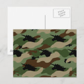 Carte Postale Camouflage Unicorne (Devant / Derrière)