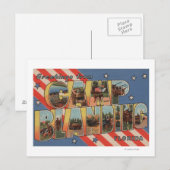 Carte Postale Camp Blanding, Floride - Scènes de grandes lettres (Devant / Derrière)