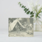 Carte Postale Camp de chasse du Kentucky 1908 (Debout devant)