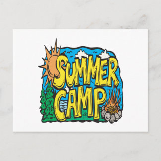 Carte Postale Camp d'été