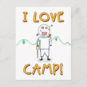 Carte Postale Camp Love