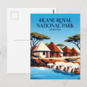 Carte Postale Camp Ndlovu Eswatini (Devant / Derrière)