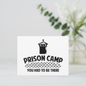 Carte Postale Camp pénitentiaire (Debout devant)