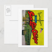 Carte Postale Camp San Luis Obispo, Californie (Devant / Derrière)