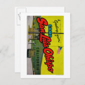 Carte Postale Camp San Luis Obispo, Californie (Devant / Derrière)