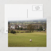 Carte Postale Campagne anglaise (Devant / Derrière)
