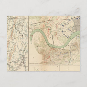 Carte Postale Campagne Chickamauga, Knoxville