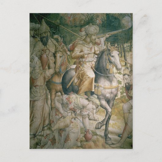 Carte Postale Campagne de l'empereur Charles V contre les Turcs (Devant)