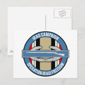 Carte Postale Campagne Irak CIB (Devant / Derrière)