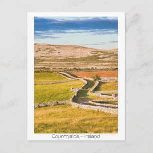 Carte Postale Campagne irlandaise