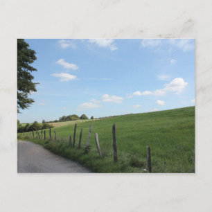 Carte Postale Campagne pittoresque allemande "Bergisches Land"