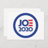 Carte Postale Campagne pour JOE 2020 (Devant / Derrière)