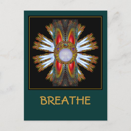 Carte Postale Campagne pour la respiration (Devant)