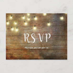 Carte Postale Campagne Rustique   Bois Vintage   Marron