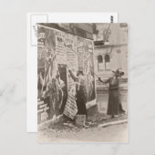 Carte Postale Campain des femmes (Devant / Derrière)