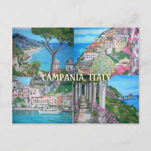 Carte postale Campanie, Italie