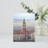 Carte Postale Campanile de San Marco, Venise Italie (Debout devant)