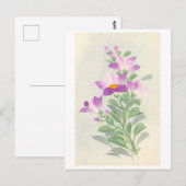 Carte Postale Campanules (Japon) (Devant / Derrière)
