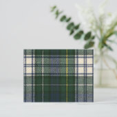 Carte postale Campbell habillé Tartan moderne Impr (Debout devant)