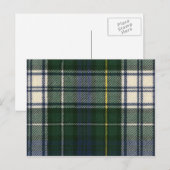 Carte postale Campbell habillé Tartan moderne Impr (Devant / Derrière)