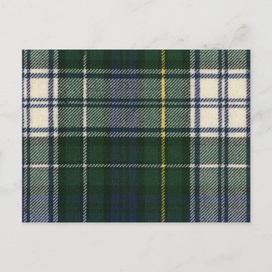 Carte postale Campbell habillé Tartan moderne Impr (Devant)