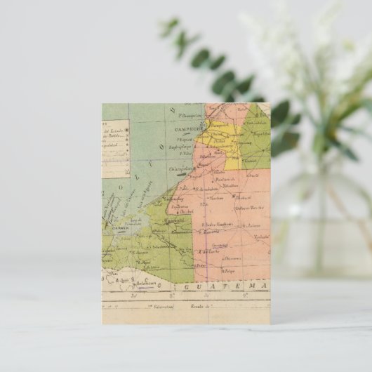 Carte Postale Campeche, Mexique (Debout devant)