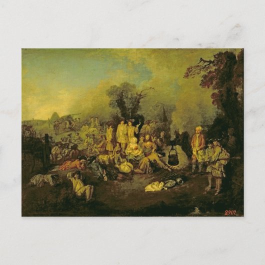 Carte Postale Campement de Gitans (Devant)