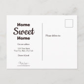 Carte Postale Camper Retro Retraité Snowbirds Vintage Moving (Dos)