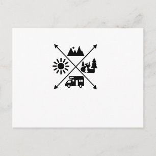 Carte Postale Camper Van