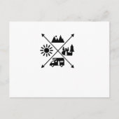 Carte Postale Camper Van (Devant)