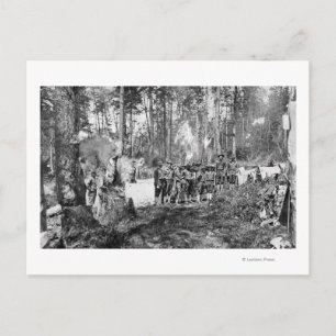 Carte Postale Campers Poing