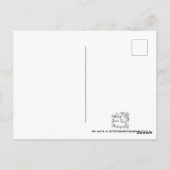 Carte Postale Campervan de Noël (Dos)