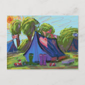 Carte Postale Camping (Devant)