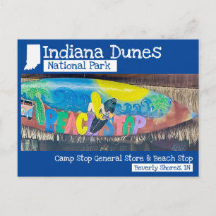 Carte postale Camping