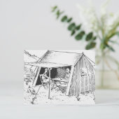 Carte Postale Camping (Debout devant)