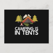 Carte Postale Camping (Devant)