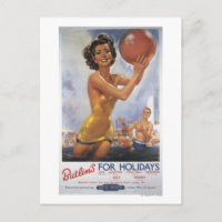 Camping Butlin's sosie d'Ava Gardner