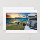 Carte Postale Camping-car (Devant / Derrière)